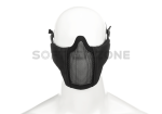 Invader Gear MK II Steel Half Face Mask Black
